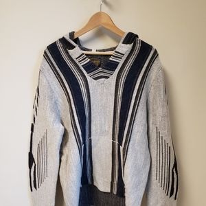Lucky Brand Men Southwestern Baja Hoodie